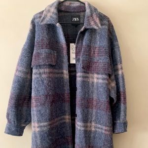 COPY - Zara Wool Blend Oversized Coat